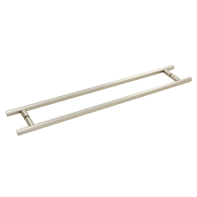 CRL Brushed Nickel 24" Back-to-Back Ladder Style Towel Bar