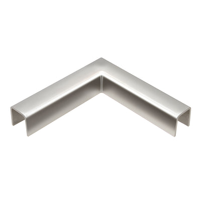 CRL Polished Stainless 90 Degree Horizontal Corner for 11 Gauge Low Profile Cap Railings