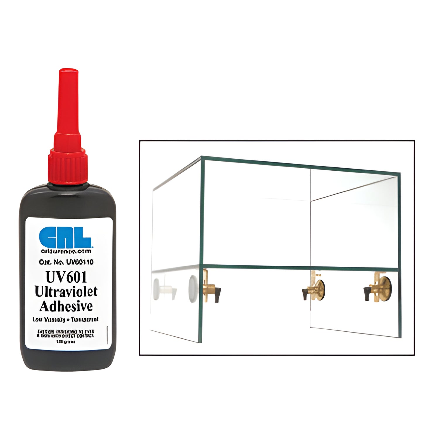 CRL UV601 Low Viscosity UV Adhesive 100g — Fast-Cure UV Glue