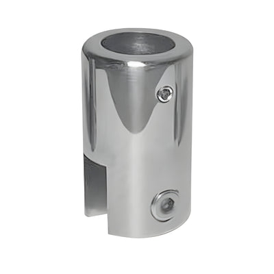 CRL Polished Chrome Support Bar Bracket for 3/8" to 1/2" Glass
