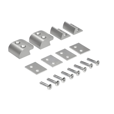 CRL Satin Aluminum Jackson® 896 Mullion Stabilizer Package