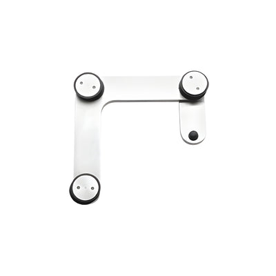 CRL Brushed Stainless Laguna Series Transom/Sidelite Door Stop Fitting