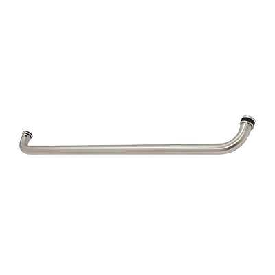 CRL Brushed Stainless 28" Cross Bar Pull Handle for 4" x 10" Center Locks