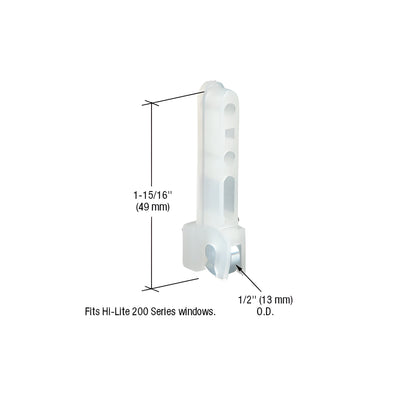 CRL Sliding Window Roller with 1/2" Steel Wheel for HiLite 200 Series Windows