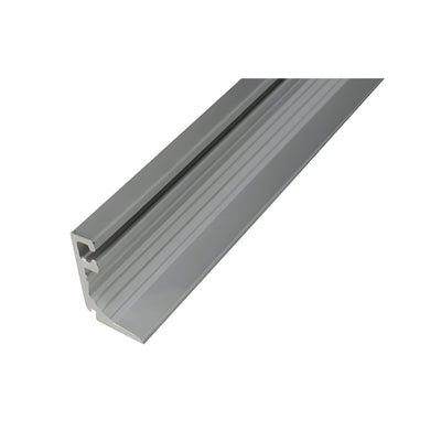 CRL-U.S. Aluminum Clear Anodized Door Glass Stop for 1" Glass - 24'-2"