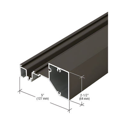 CRL-U.S. Aluminum Dark Bronze/Black Anodized Class 1 Sill - 24'-2"
