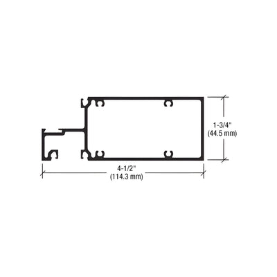 CRL-U.S. Aluminum Horizontal, Custom Paint- 24'-2"