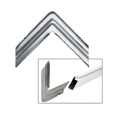 CRL 1/4" Aluminum Corner For WSF344 and A344 Series Screen Frames