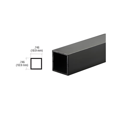 CRL Dark Bronze 3/4" Square Tube Extrusion