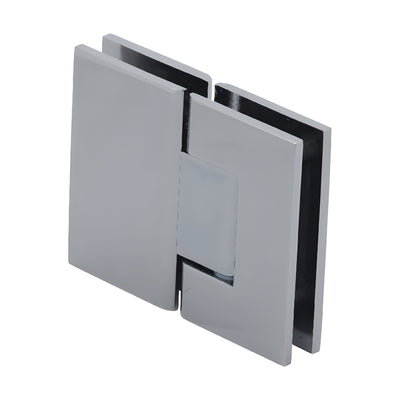 CRL Gun Metal Geneva 180 Series 180 Degree Glass-to-Glass Standard Hinge