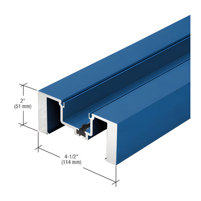 CRL-U.S. Aluminum Custom KYNAR® Paint Heavy-Duty Vertical Mullion, Thermally Improved - 14'-6"