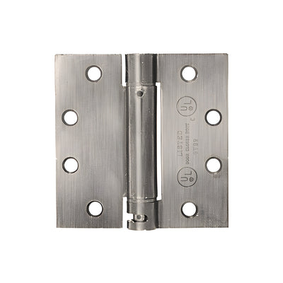 CRL 4-1/2" x 4-1/2" Dull Nickel Heavy-Duty Square Spring Hinge