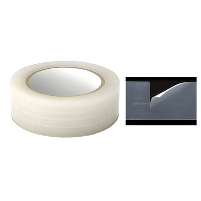 CRL Marcy® Clear 1-1/2" Vinyl Molding Retention Tape - Without Warning