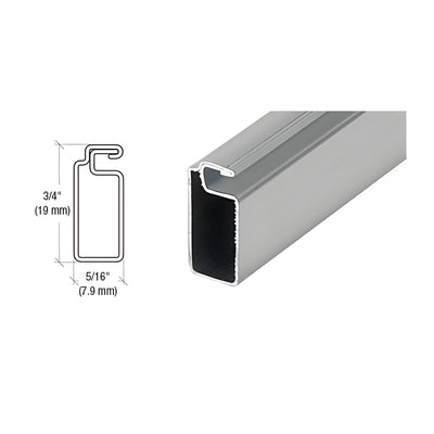 CRL Gray 3/4" x 5/16" Roll Formed Screen Frame - 144"
