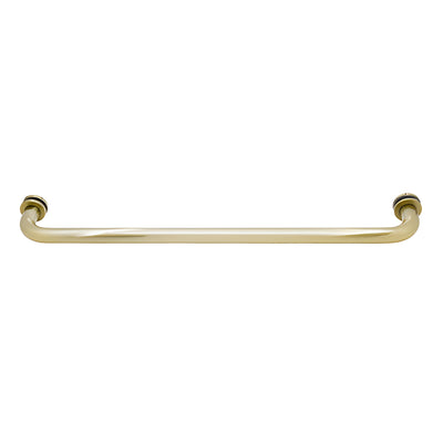 CRL Brushed Bronze 24" BM Series Tubular Single-Sided Towel Bar