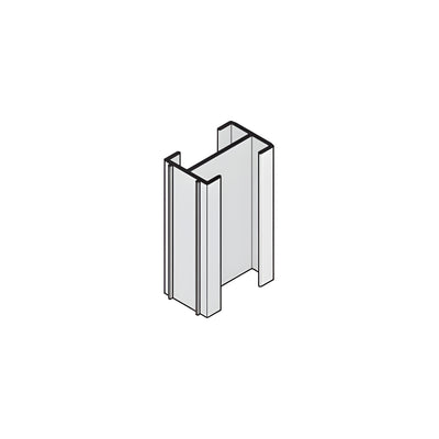 CRL-U.S. Aluminum Vertical Splice Sleeve-12/Pk