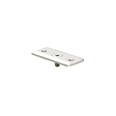 CRL Polished Stainless Optional Flat Hand Rail Adaptor Plate for Hand Railing Bracket
