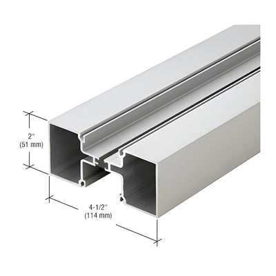 CRL-U.S. Aluminum Custom Paint Vertical Stacking Mullion, Thermally Improved - 24'-2"
