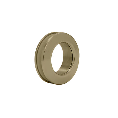 CRL Brushed Bronze Serenity Series Sliding Door System - Thru-Glass Pull