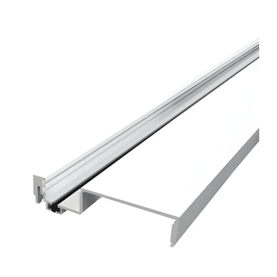 CRL-U.S. Aluminum Heavy-Duty 6" Female Split Mullion, Thermally Improved, White Kynar® Paint- 24'-2"