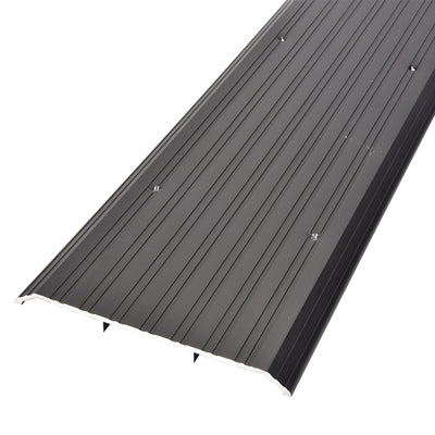 CRL Bronze 9" x 1/2" Saddle Aluminum Threshold- 36 -1/2" Long