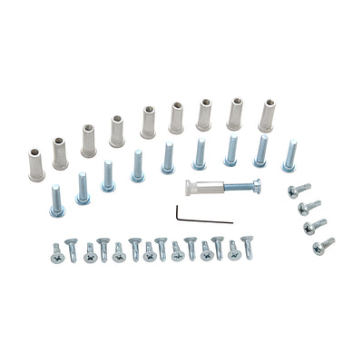 CRL Satin Anodized Replacement Screw Pack for 100/150 Series Continuous Geared Hinges