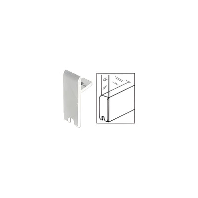 CRL Satin Anodized End Cap for KK610 Tall 'H' Bar