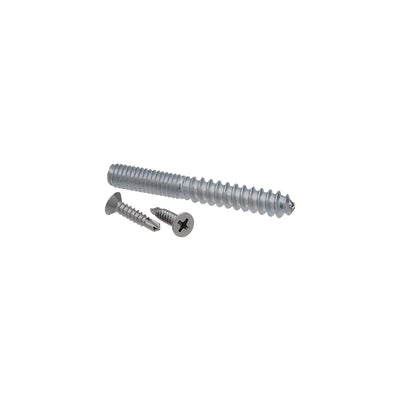 CRL Brushed Stainless Replacement Screw Pack for Concealed Wood Mount Hand Rail Brackets - 5/16"-18 Thread