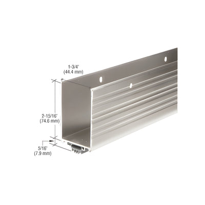 CRL Aluminum Wrap Around Door Shoe With Vinyl Weatherseal for 36" Door