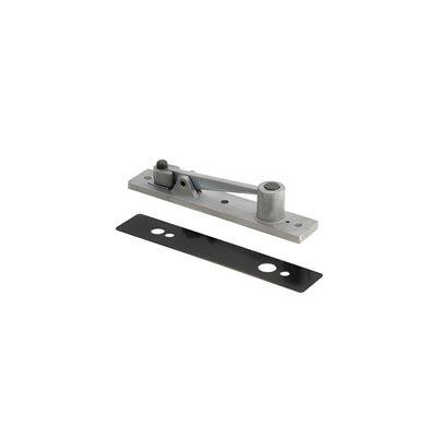 CRL Jackson® Center-Hung Top Door Walking Beam Pivot With Dark Bronze Cover Plate