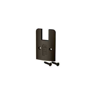 CRL Oil Rubbed Bronze Anodized Low Profile End Cap With Screws