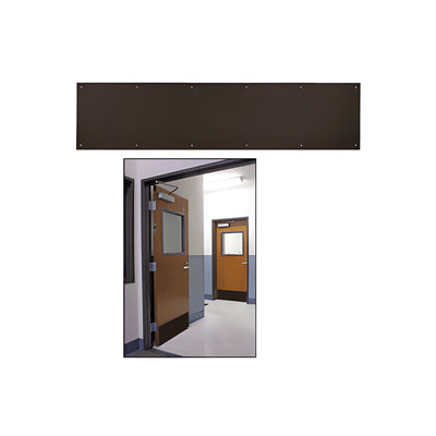CRL 6" x 34" Oil Rubbed Bronze Kick Plate