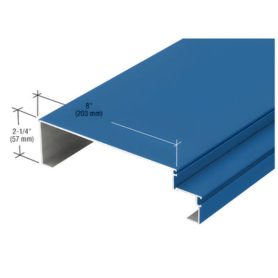 CRL-U.S. Aluminum 8" Jamb Mullion, Custom Paint- 24'-2"