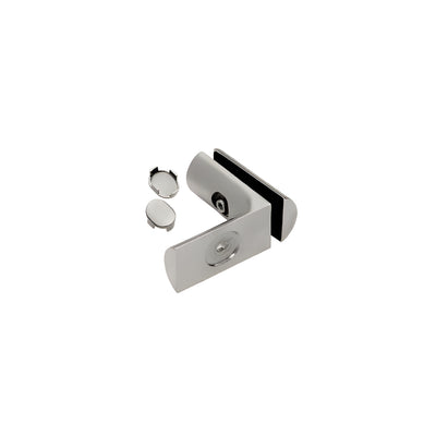 CRL Brushed Nickel Hydroslide 90 Degree Wall-to-Glass Bracket