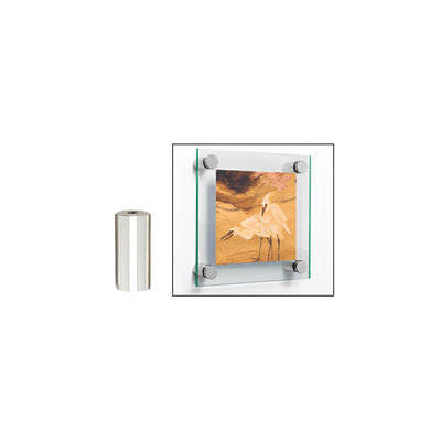 CRL 316 Polished Stainless 3/4" Diameter by 1-1/2" Long Standoff Base