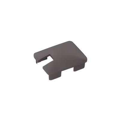 CRL Matte Bronze Notched Cap for 180 Degree End Post