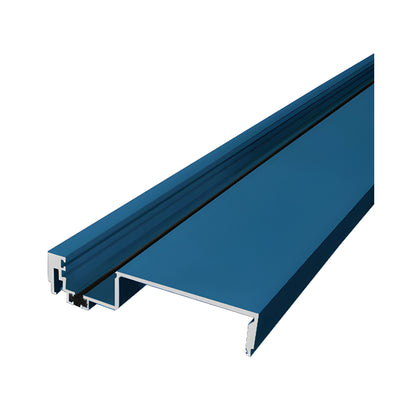 CRL-U.S. Aluminum Heavy-Duty 6" Female Split Mullion, Thermally Improved, Custom Paint- 24'-2"