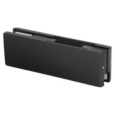CRL Matte Black Top or Bottom Patch Fitting - Less Insert