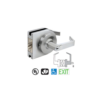 CRL Satin Anodized Grade 1 Lever Lock Housing - 7-Pin SFIC Storeroom