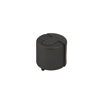 CRL Matte Black Laguna Auxiliary Wall/Floor Mount Door Stop