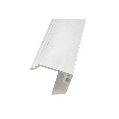 CRL-U.S. Aluminum 1" Glazing Pocket Reducer, White KYNAR® Paint- 24'-2"