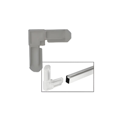 CRL Gray 5/16" Square Cut Screen Frame Corners
