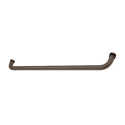 CRL Dark Bronze 28" Cross Bar Pull Handle for 4" x 10" Center Locks