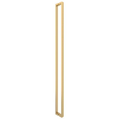 CRL Satin Brass 60" Hollow Premium Handle U-Style