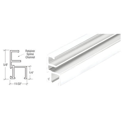 CRL White Triple Track Top and Side Screen Frame