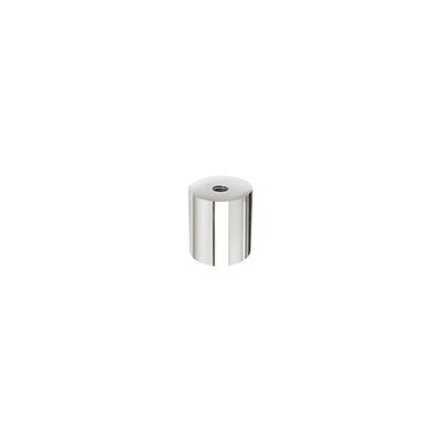 CRL 316 Polished Stainless Clad Aluminum 2" Diameter by 2" Long Standoff Base