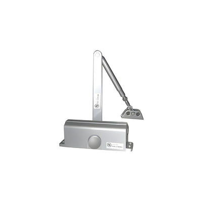 CRL Aluminum ANSI Grade 1 Size 1 Light Duty Surface Mount Door Closer
