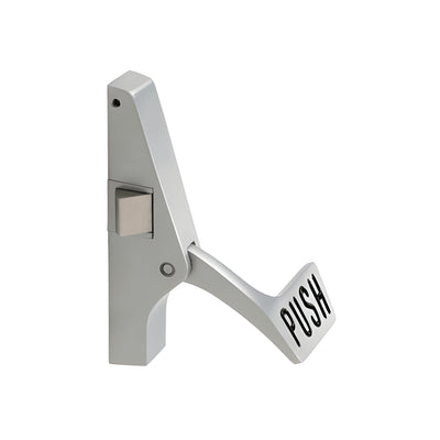 CRL Satin Aluminum Active Body, Arm and Paddle Assembly for Left Hand Reverse Bevel Door for Jackson® 1095P Series Crossbar Rim Panic Exit Device