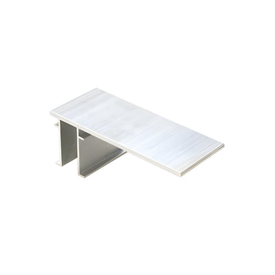 CRL-U.S. Aluminum Left Hand Top and Bottom Anchor for Jamb Mullion- 6/Pk