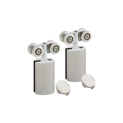 CRL Brushed Nickel Hydroslide Sliding Door Hanger Kit
